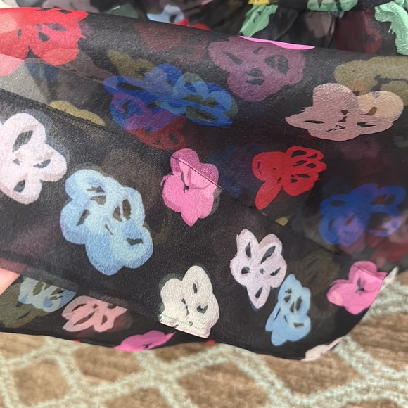 STAUD Hyacinth Tiered Organza Maxi Dress SIZE medium - Picture 4 of 6